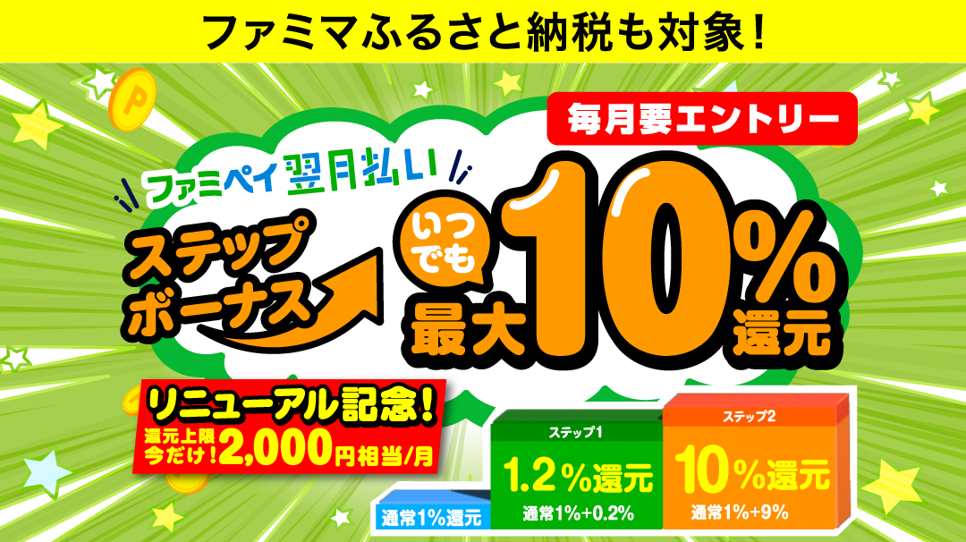 ステップボーナス【202602まで】