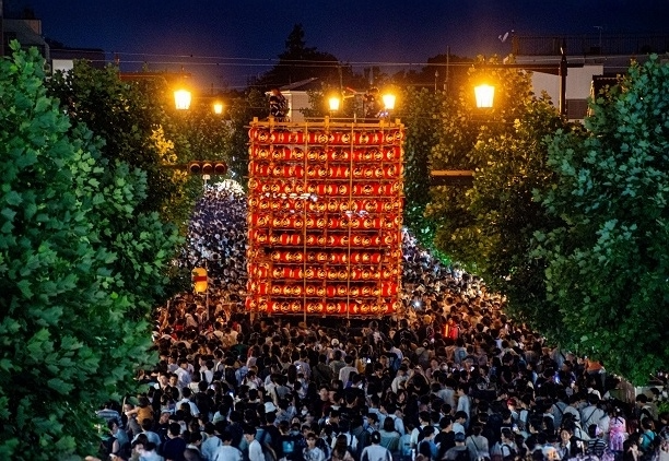 久喜提燈祭り「天王様」