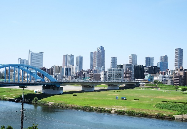 多摩川で自然と遊ぶ