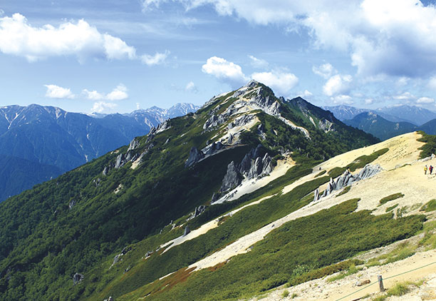 安曇野の山岳