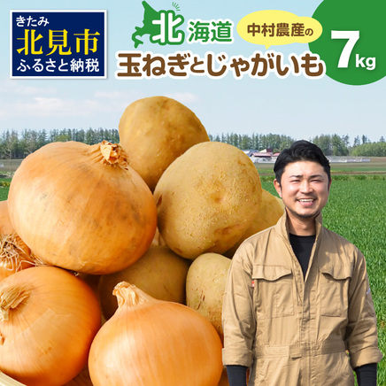 【予約：2026年10月から順次発送】北見市産 たまねぎとじゃがいもセット 約7kg ( 野菜 たまねぎ 玉ねぎ タマネギ 玉葱 ジャガイモ じゃがいも 北海道 セット ふるさと納税 )【002-0007-2026】