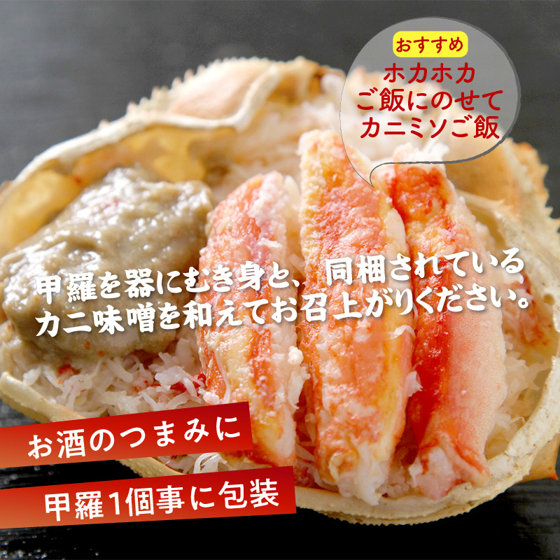 本ずわい甲羅盛り 100g以上3個入 ( 海鮮 魚介 かに 蟹 カニ ズワイガニ 本ズワイ 甲羅盛り 北海道 蟹みそ 3個 セット 贈答 贈り物 ギフト プレゼント お中元 御中元 お歳暮 御歳暮 お祝い )【094-0113】