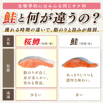 オホーツク サクラマス 切り身 1kg ( マス 鱒 海鮮 魚介類 切身 チェリー サーモン )【094-0083】