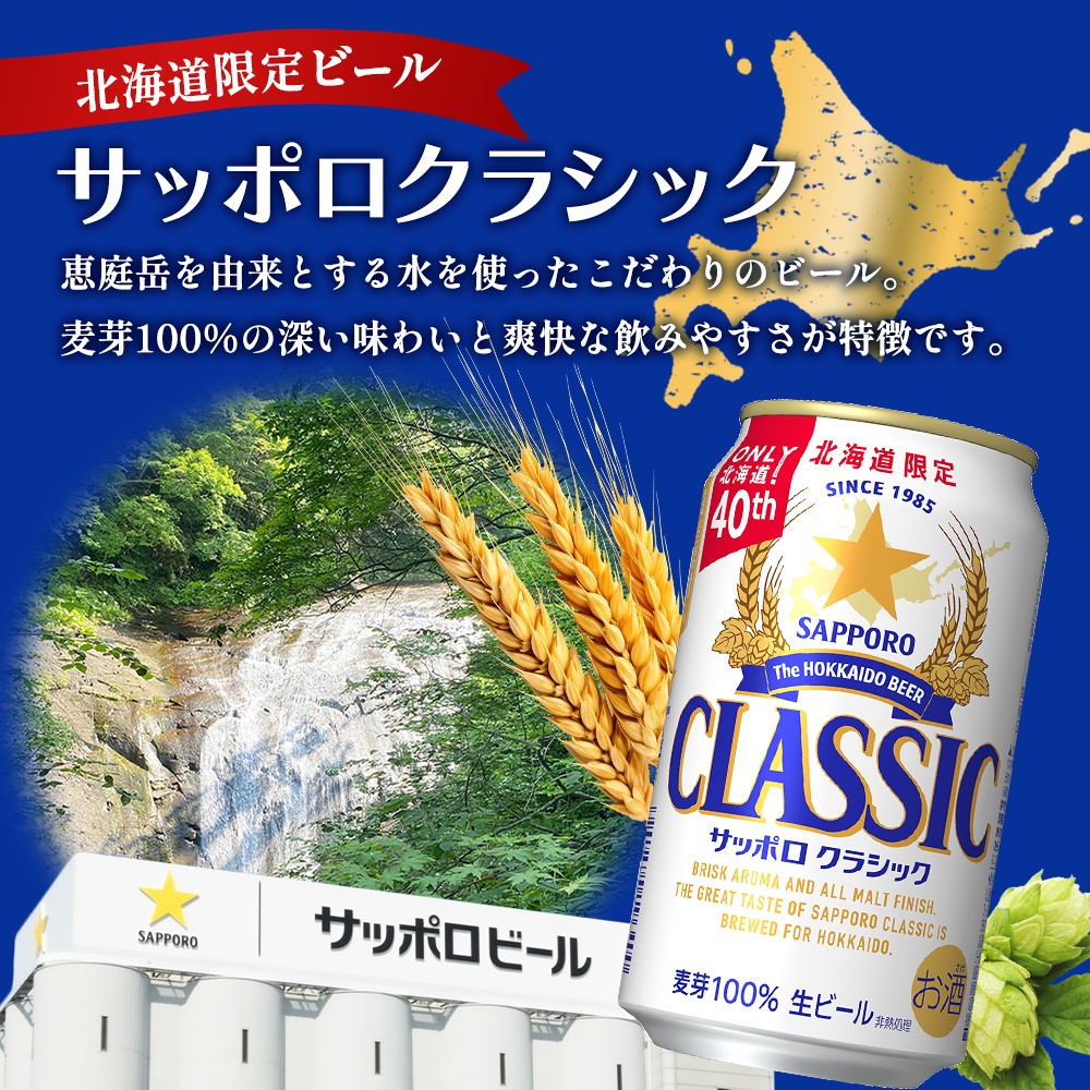 特製いかの一夜干し(5枚入り）とサッポロクラシックのセット【C9901901】