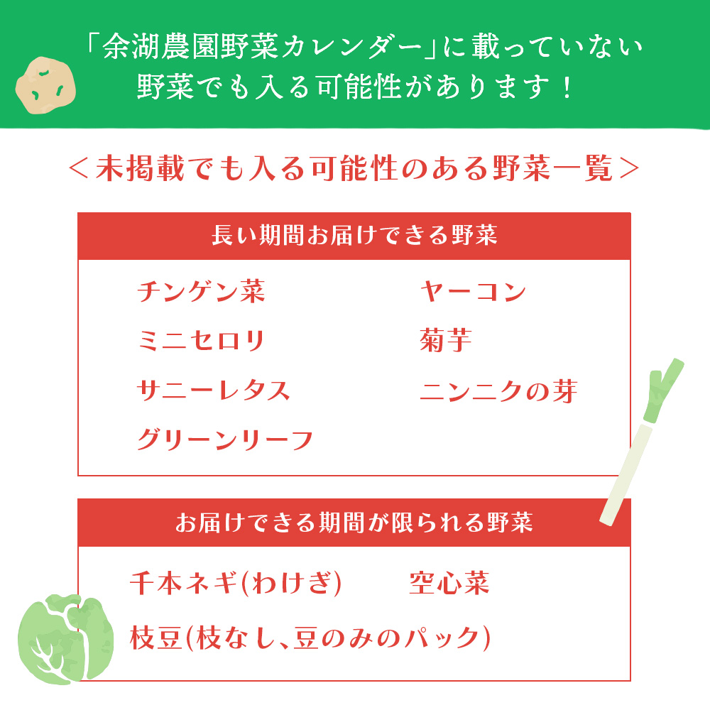 北海道産季節の野菜詰め合わせ 6種類8品【31000503】