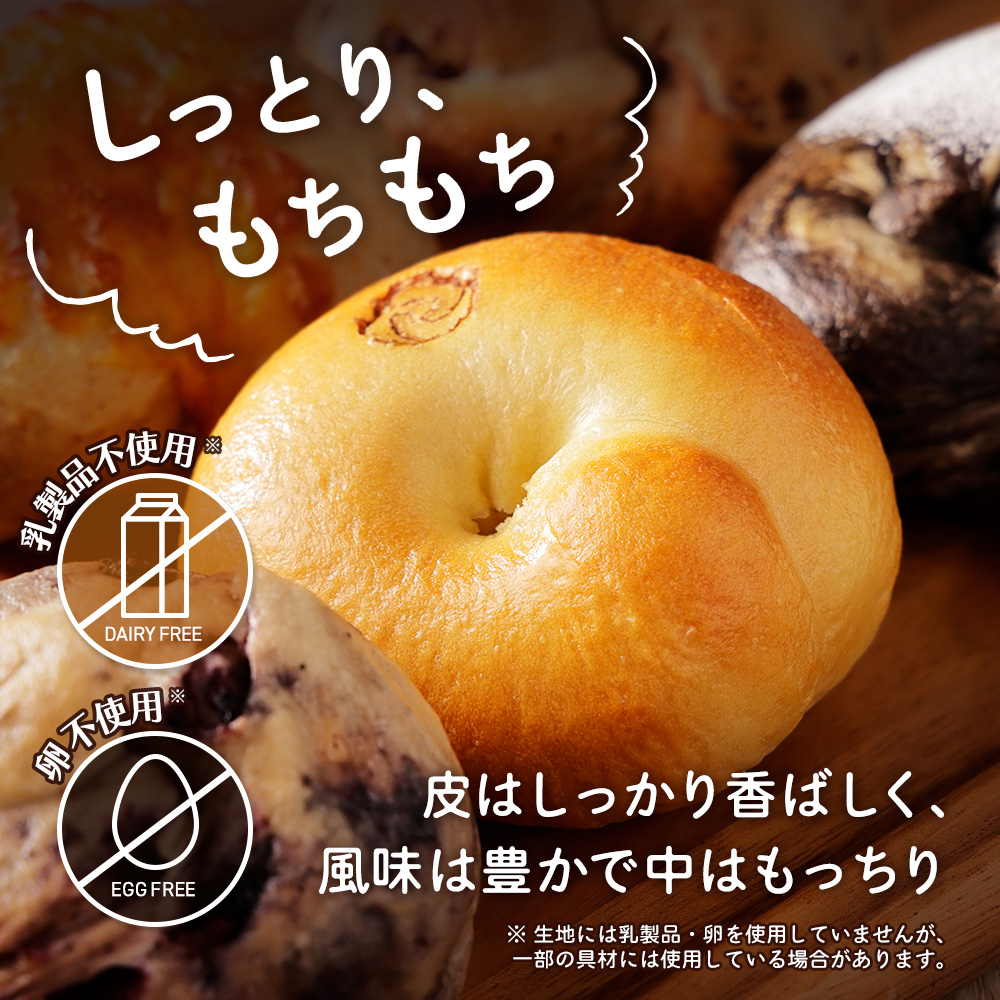 【定期便：全2回】トモヱベーグル ギフトセット「北の麦輪（むぎわ）１０個セット」【33000301】