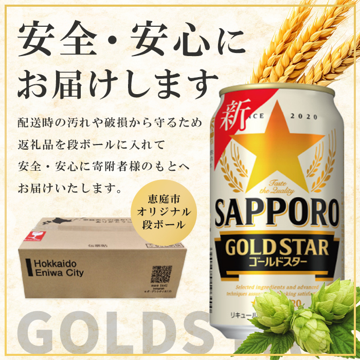 『定期便：全5回』GOLDSTAR 350×24本 ゴールドスター【300100251905】