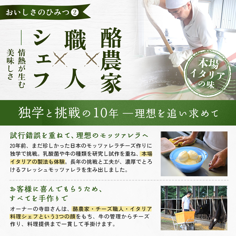 モッツァレラチーズ6個入セット（冷凍）【15000202】