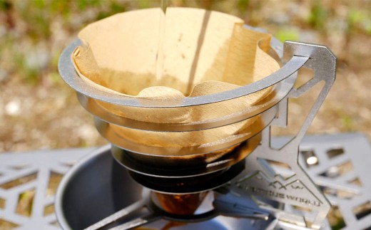 究極のドリッパー コーヒードリッパー ドリッパー ステンレス 組立て式 コーヒー 珈琲 カフェ 雑貨 キッチン 日用品 アウトドア