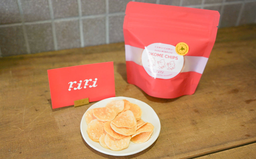 カムカムおこめチップス（しお） チャック付袋タイプ 計12個 お菓子 菓子 スナック菓子