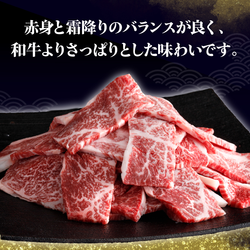 北海道浜中黒牛肩ロース(焼肉用)約500g 牛肉 肉 黒牛 牛 浜中黒牛 肩ロース ロース 赤身 焼肉 国産 北海道 浜中町 ふるさと納税_H0019-106