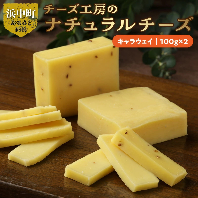 【おおともチーズ工房】キャラウェイチーズ100g×2個_H0003-106