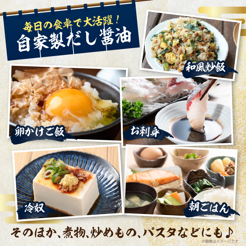 【自分だけの醤油が作れる!!】だし醤油の素キット（2本＋詰替用）_H0008-107