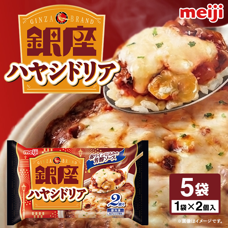 明治 銀座ハヤシドリア2個入×5個 100-AB