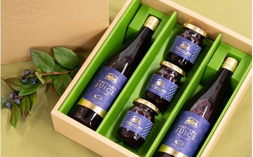 果汁50％ブルーベリー飲料2本＆ブルーベリージャム3個セット ブルーベリー ジュース ジャム ブルーベリージャム ブルーベリージュース フルーツ ビタミンE ドリンク 栄養 目にいい 美容 ギフト 贈り物 茨城県産 セット 詰め合わせ お祝い 美味しい ９−Ｇ