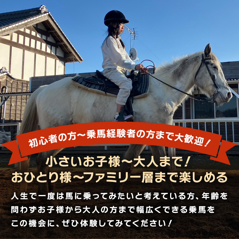 ★ROCKY★ 乗馬体験チケット＆本物蹄鉄オーナメント 体験 チケット 券 乗馬 本物 蹄鉄 オーナメント 馬 うま ウマ 蹄 アクセサリー 子供 大人 初心者 経験者 歓迎 92-C