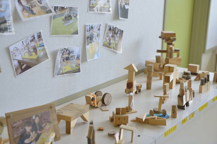 木片木工体験(３名分)≪ものづくり 手作り おもちゃ 玩具 家族 親子≫
