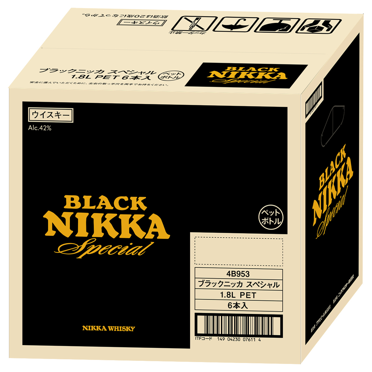 ニッカ ブラックニッカ　スペシャル 1800ml　6本ケース