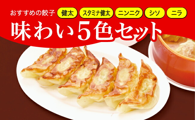 「宇都宮餃子館」味わい５色セット（餃子5種）　800ｇ≪ギョーザ 冷凍餃子 冷凍食品 グルメ 食品 惣菜 中華惣菜 点心 中華≫