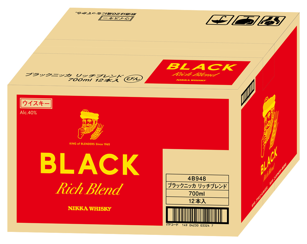 ニッカ ブラックニッカ　ﾘｯﾁﾌﾞﾚﾝﾄﾞ 700ml　12本