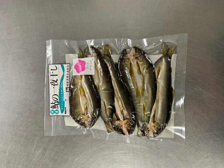 地下水育ち　鮎一夜干し　5尾入り3パック