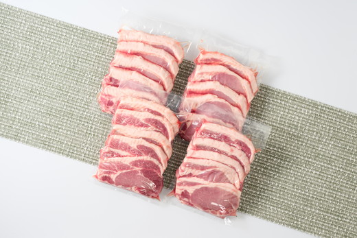 あさの豚 ロース切り身  4kg ｜ 国産 豚肉 ブランド 栃木県 さくら市