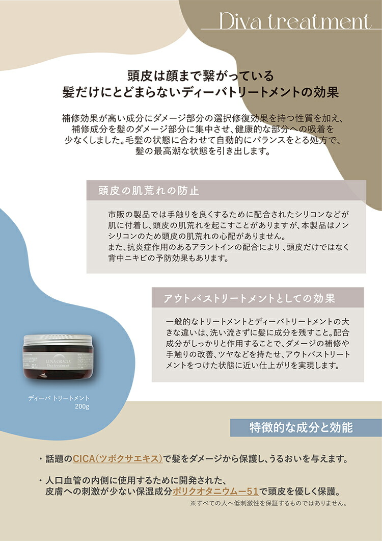Lunagracia ジェニックシャンプー ディーバトリートメント１セット  FAA-035