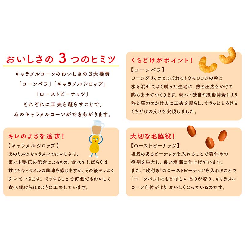 東ハト キャラメルコーン 70g×12個 スナック菓子  FAA-205