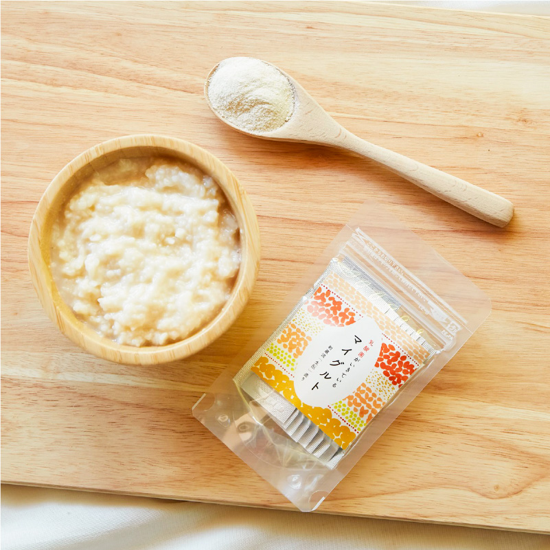 乳酸菌がいきているマイグルト　1ｇ×60包 【kw0134-0068】発酵 もろみ 乳酸菌 パン発酵 酵母 サプリ 腸活 種菌 五百万石米使用
