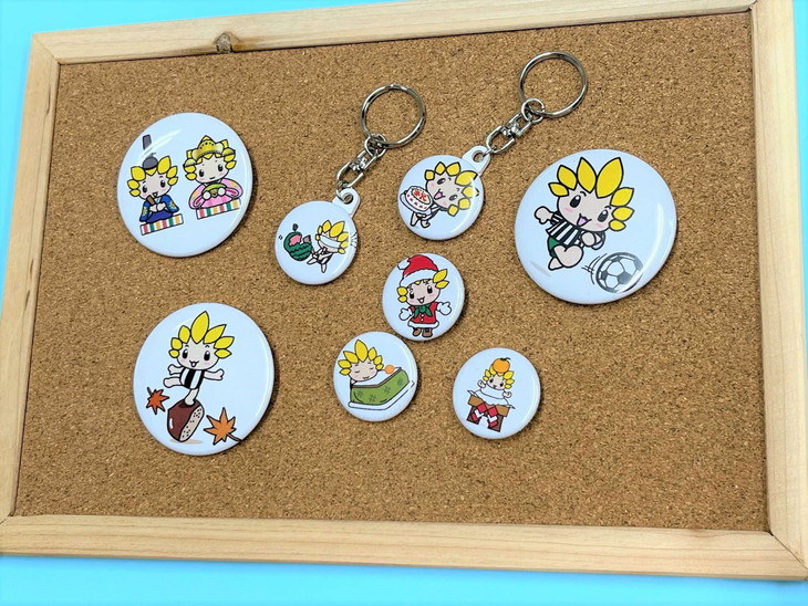 座間市マスコットキャラクター「ざまりん」缶バッチ 詰め合わせ｜バッチ ご当地グッズ キャラ 地域ブランド 神奈川県 座間市