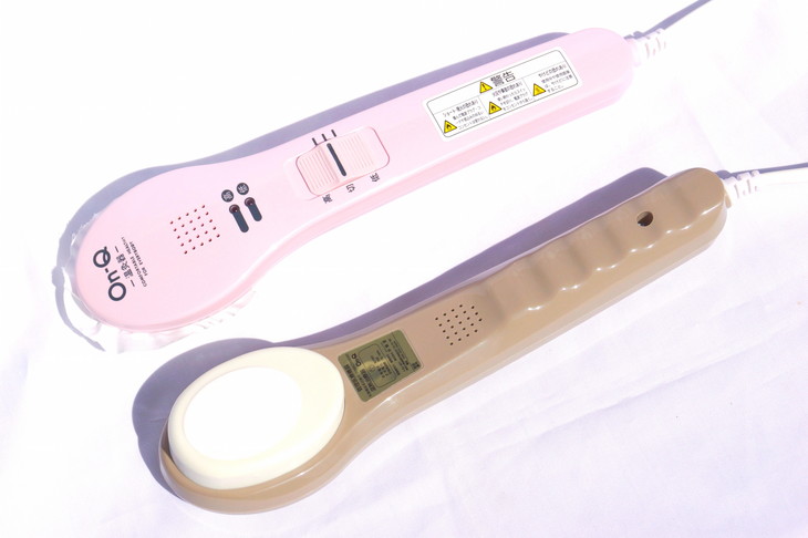 温熱治療器Ｏｎ－Ｑ（温灸器）オンキュー（色指定：ピンク・グレーより選択可能）｜美容 健康 治療 筋疲労 関節痛 ケア スポーツ後 神奈川県 座間市