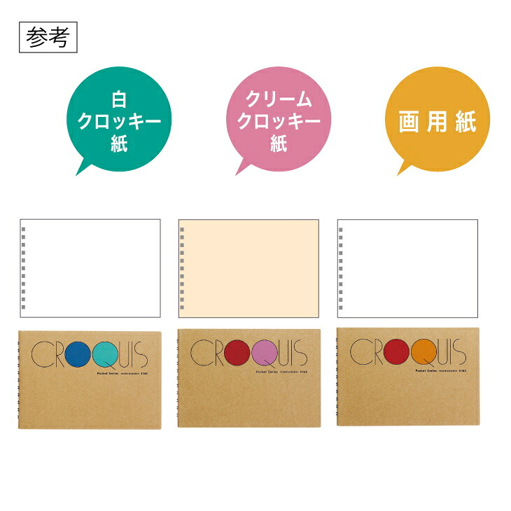 クロッキーブック S161 20冊セット｜画材 色彩 鉛筆 画用紙 お絵描き 絵 デッサン 絵具 ボールペン クレヨン文具 アイデア ペン マーカー 色鉛筆