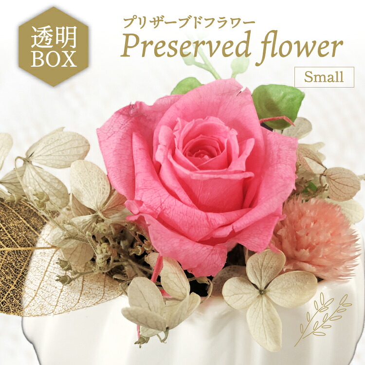 花 プリザーブドフラワー アレンジ スモール ばら1輪 紫陽花 など [littleprincess 石川県 宝達志水町 38601339] お花 プリザーブド フラワー ギフト インテリア 観賞用 小物 お花 花束 長期保存 バラ 薔薇 あじさい