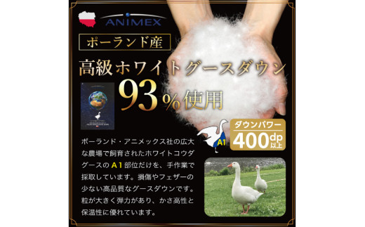 【春夏用】洗える羽毛布団 羽毛布団 ダブル 肌掛け 肌掛け布団 ダウン 夏 春 ホワイトグースダウン93% 0.5kg 400dp 無地 アイボリー ダウンケット ポーランド産 抗菌防臭 羽毛 布団 ふとん 羽毛ふとん 掛け布団 肌掛 肌掛布団 寝具 夏用 春用 洗える 日本製 ダニプルーフ 花粉フリー 柔軟加工 コインランドリー [川村羽毛 山梨県 韮崎市 20745035]