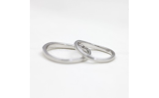 指輪 結婚指輪 ペアリング PT100 プラチナ10％ ダイヤ 0.05ct ブラックダイヤ 0.01ct マリッジリング リング アクセサリー ジュエリー アクセ 【232-pt100s】 [オーダーメイドジュエリーメイ 山梨県 韮崎市 20745199]