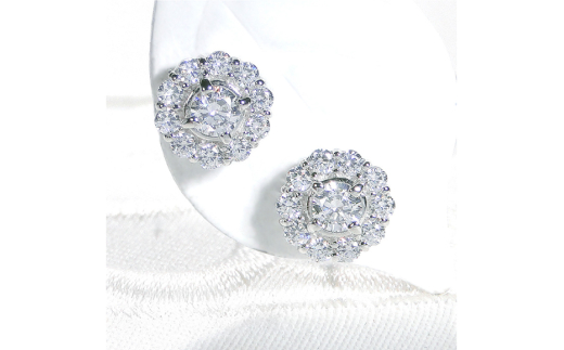 ピアス プラチナ PT900 ダイヤモンド 0.7ct 【f217-pt】 [オーダーメイドジュエリーメイ 山梨県 韮崎市 20742936] ペンダント ジュエリー アクセサリー ダイヤ 宝石