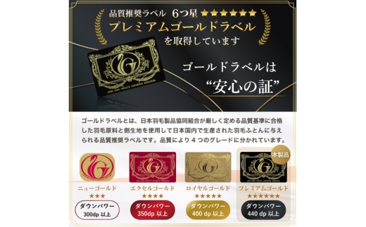 羽毛布団 本掛け セミダブル マザーグースダウン 95％ ポーランド産 冬用 1.4kg 80番手 サテン 無地 アイボリー 綿100％ 布団 ふとん 羽毛 羽毛掛け布団 寝具 プレミアムゴールド [川村羽毛 山梨県 韮崎市 20745152] 