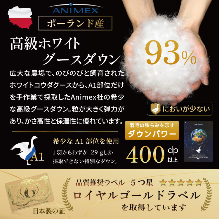 【春夏用】洗える羽毛布団 羽毛布団 クイーン 肌掛け 肌掛け布団 グース ダウン 夏 春 ホワイトグースダウン93% 0.6kg 無地 アイボリー [川村羽毛 山梨県 韮崎市 20745573] 羽毛 布団 ふとん 羽毛ふとん 肌掛布団 寝具 夏用 春用 日本製 国産 柔軟加工 コインランドリー