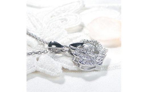 ネックレス プラチナ PT900 ダイヤモンド 0.65ct【f258-pt-d】 [オーダーメイドジュエリーメイ 山梨県 韮崎市 20742931] ペンダント ジュエリー アクセサリー ダイヤ 宝石