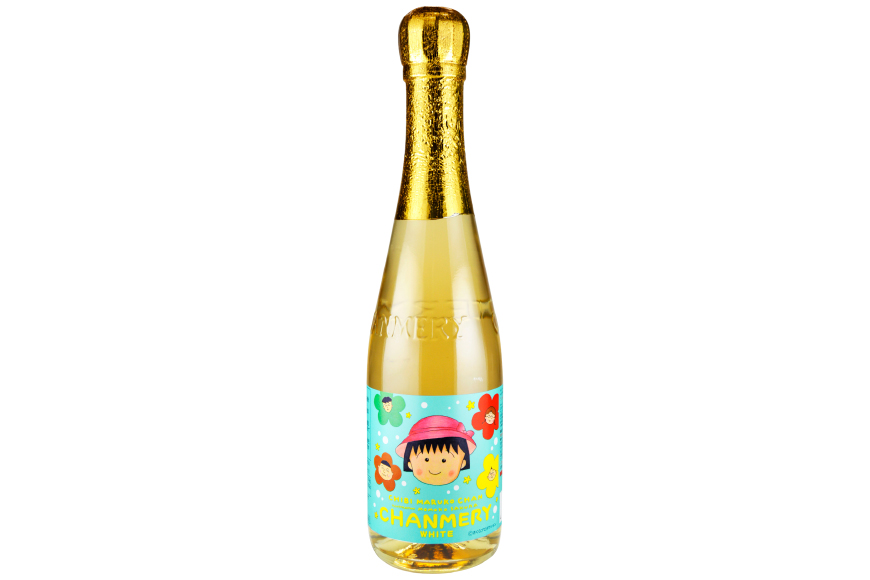ちびまる子ちゃん シャンメリー ホワイト 360ml × 12本 [翔栄通商 静岡県 吉田町 22424711] ノンアルコール しゃんめりー まるちゃん まる子 木村飲料