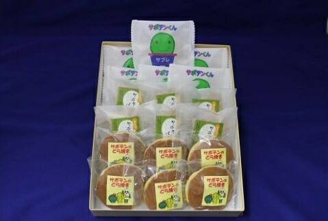 珍しくてかわいい！サボテントリオ（サボテンを使った焼き菓子詰合せ）