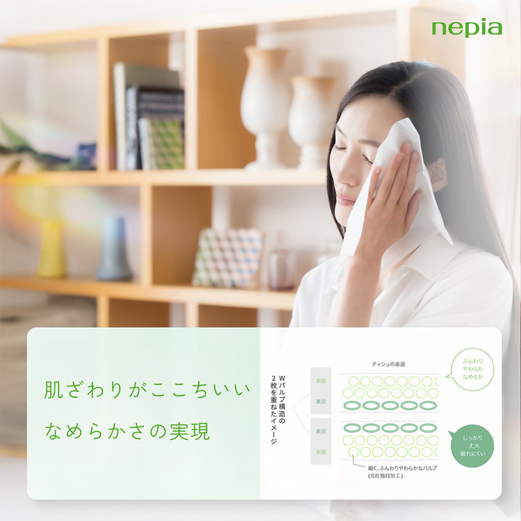 ネピアティシュ５箱×12パック | 日用品 消耗品 必需品 大容量 ティッシュ ボックスティッシュ 箱ティッシュ ストック 花粉症 花粉 防災 備蓄 まとめ買い 全国 発送 一人暮らし nepia ネピア プレミアム