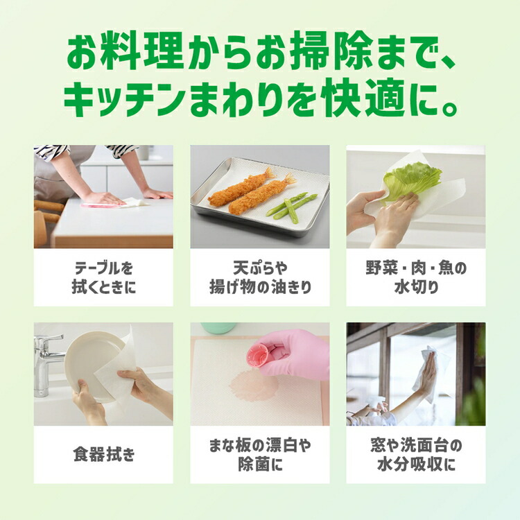ネピア激吸収キッチンタオル4ロール100カット×12パック | 日用品 消耗品 生活用品 ペーパータオル キッチンペーパー キッチン用品 厚手 ストック 吸水 防災 備蓄 まとめ買い 全国 発送 一人暮らし nepia ネピア