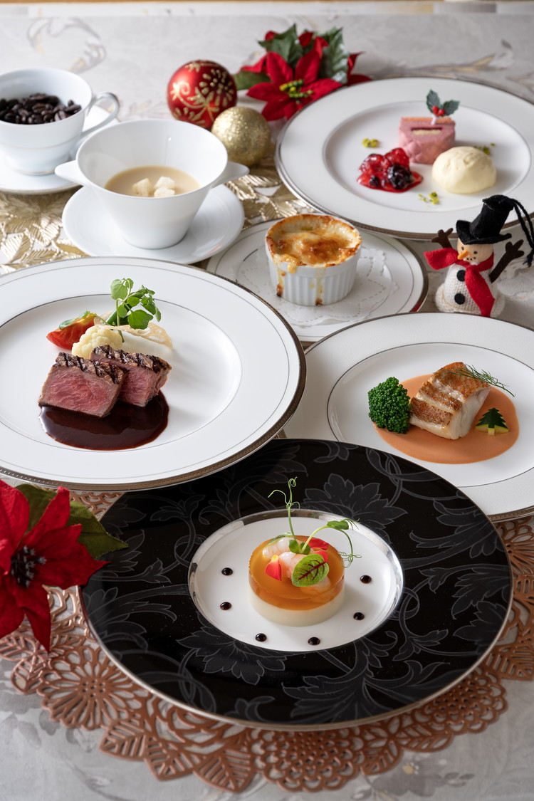 ホテルプラザ勝川『カフェレストラン ソレイユ』クリスマスディナー ペアご招待券☆Sonnet ?ソネット? | ディナー Xmas クリスマス限定 ペアチケット 料理 食事券 ※2026年10月?発送