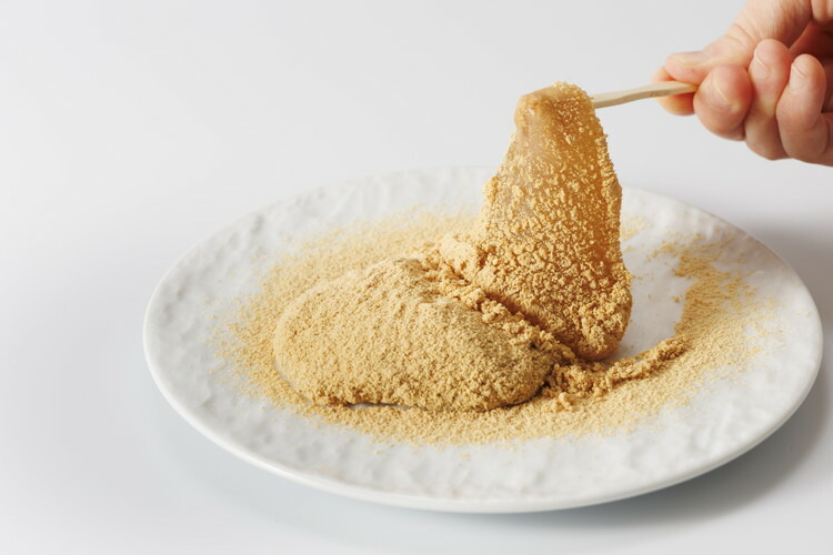 生わらび餅専門店「絆わらび餅」のとろ?り食感の生わらび餅