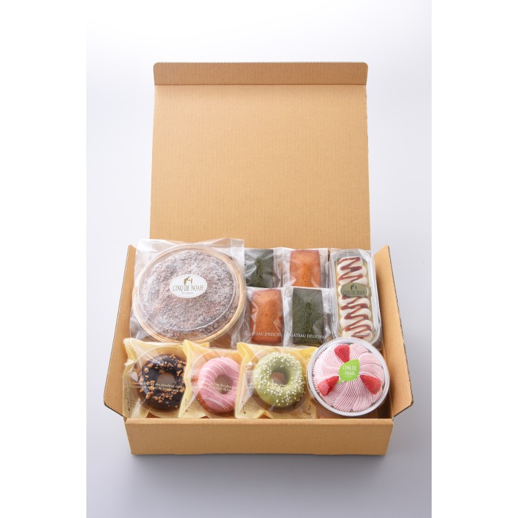 【隔月6回定期便】サンク・ド・ノア特製・冷凍スイーツの詰め合わせ！「サンクスBOX」 ※北海道・沖縄・離島への配送不可