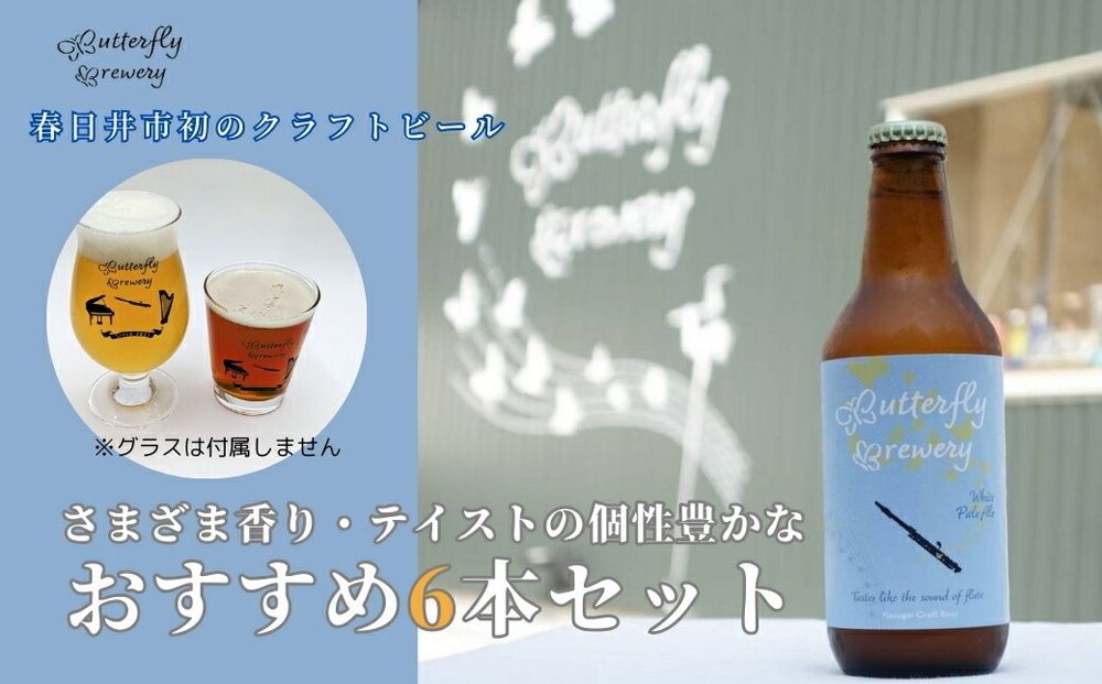 楽器シリーズのクラフトビール（6本セット）| 飲料 アルコール ビール クラフトビール 乾杯 晩酌 地ビール IPA ペールエール ラガー ブルワリー 自家醸造 ボトルビール 瓶ビール  飲み比べ お取り寄せ ギフト贈り物 
