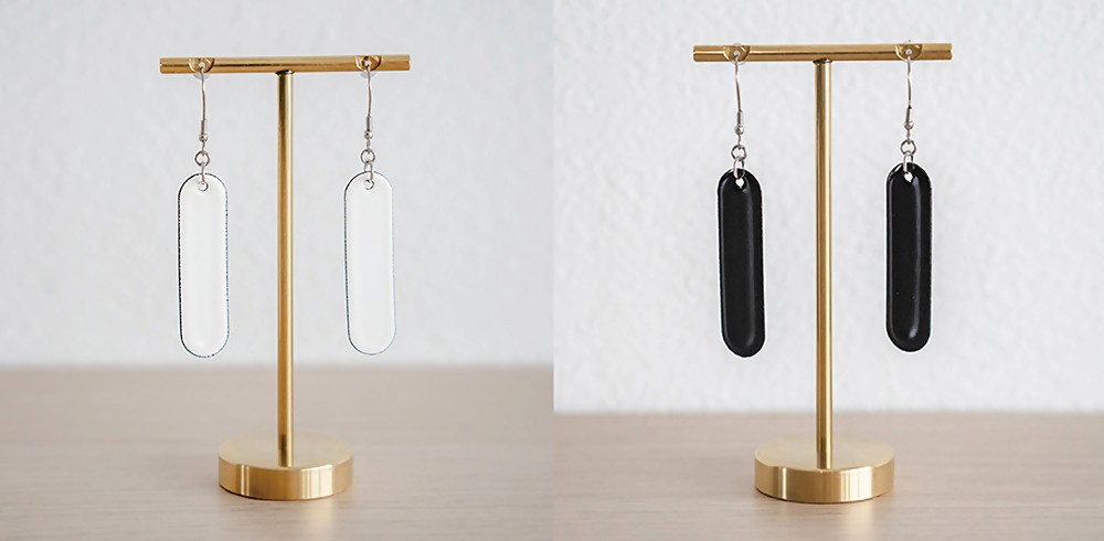 【Unomismo】琺瑯アクセサリー「U字ピアス」