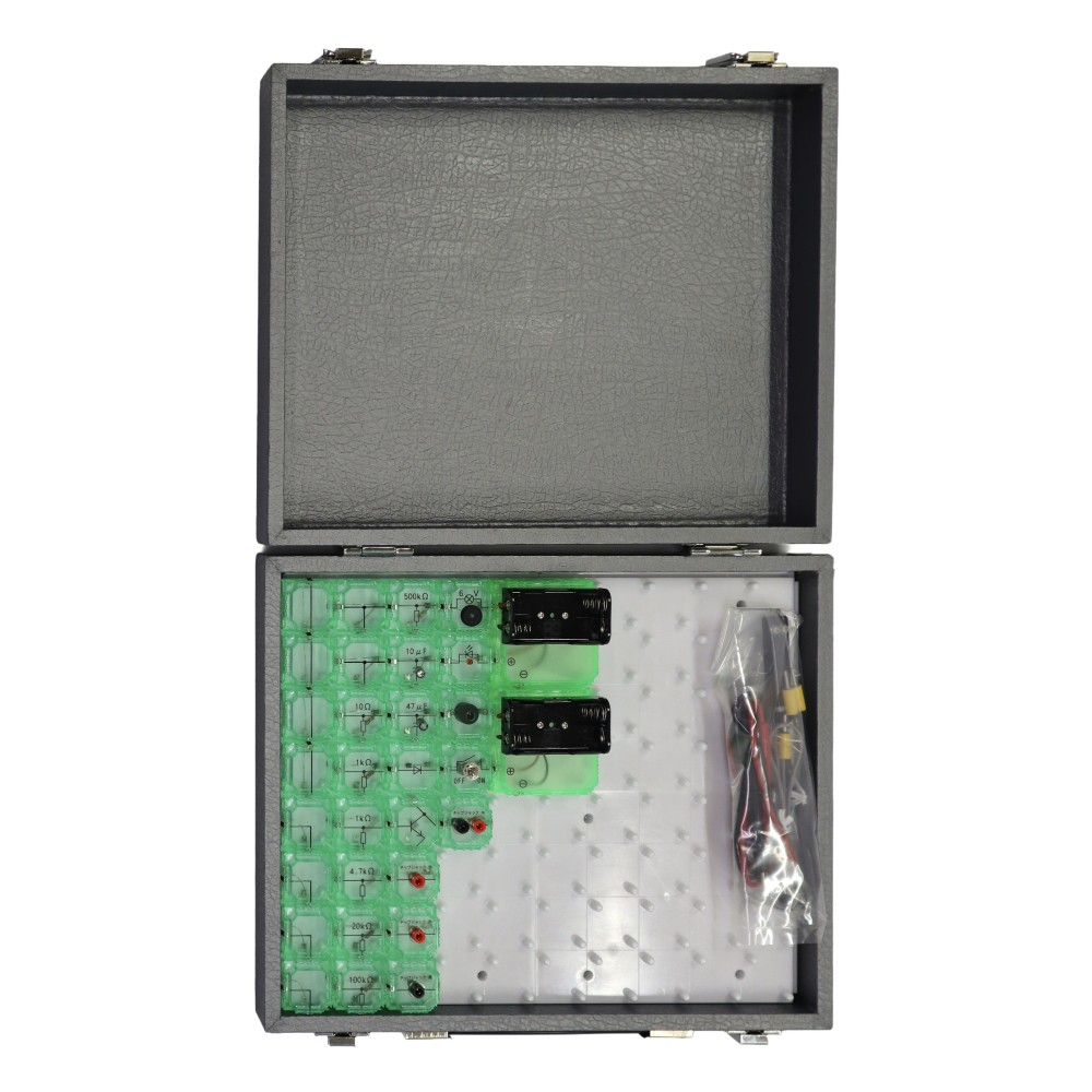 電子回路の入門用学習キット 電子ブロックシステム DBR-20（電子回路基礎実習器）
