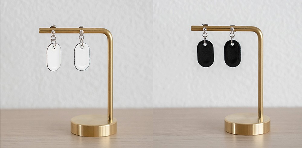 【Unomismo】琺瑯アクセサリー「ボールピアス」